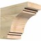 Ekena Millwork Pescadero Rough Sawn Rafter Tail, Douglas Fir, 6"W x 10"H x 12"L RFT06X10X12PEC00RDF - alternate 1
